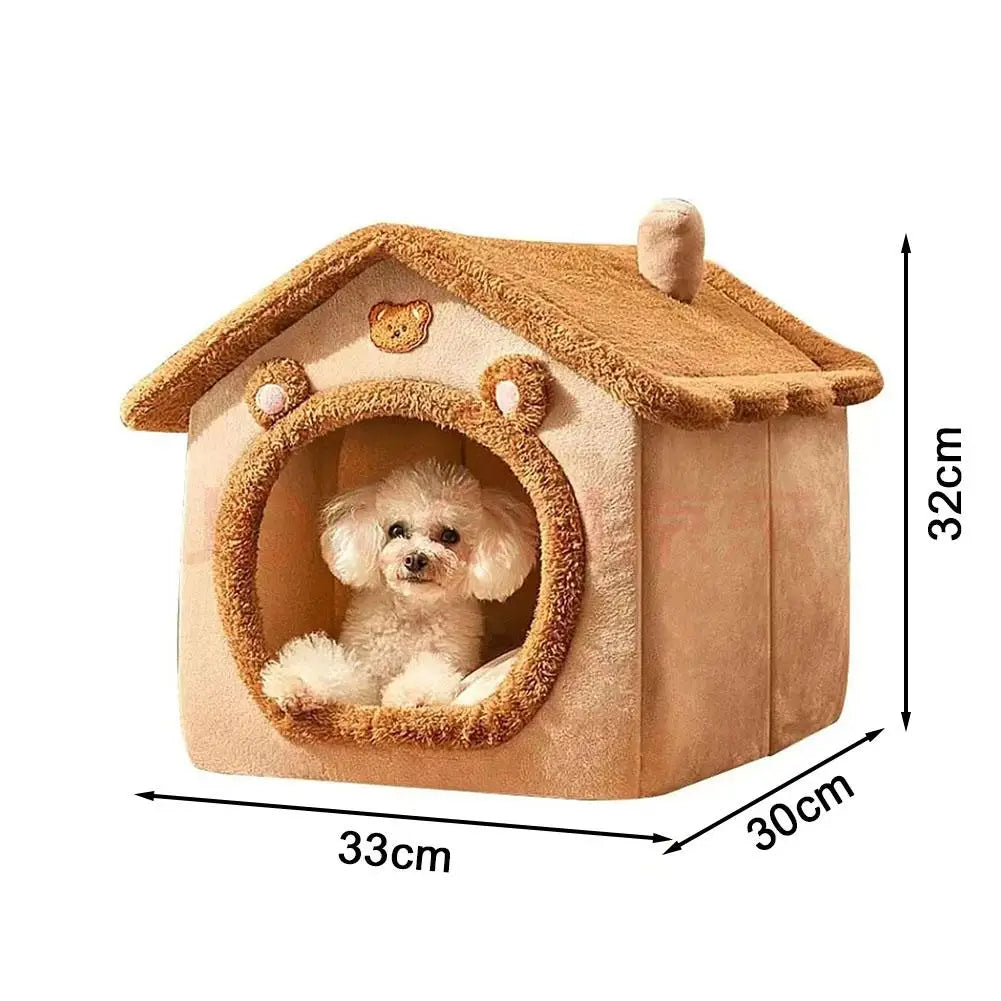 Cozy Bear Ear Pet House