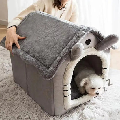 Cozy Bear Ear Pet House